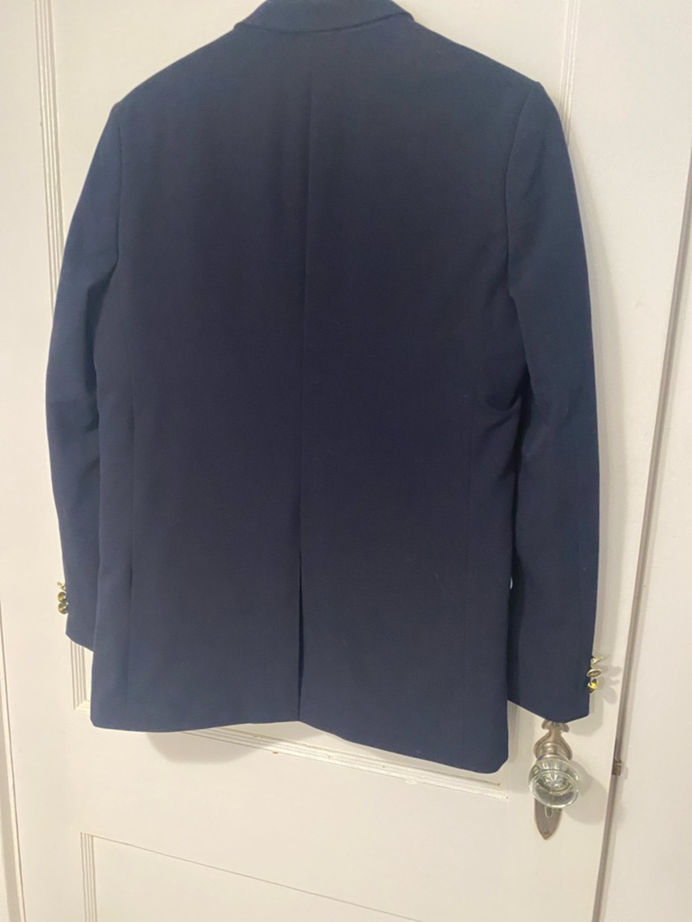 Tommy Hilfiger Navy Sport Coat with Pocket Square - Picture 4 of 9